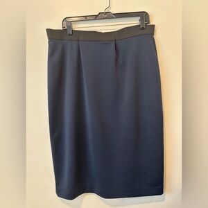 Alfani Elegant Navy Blue Skirt